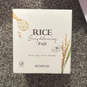 Rice Brightening Pad - White